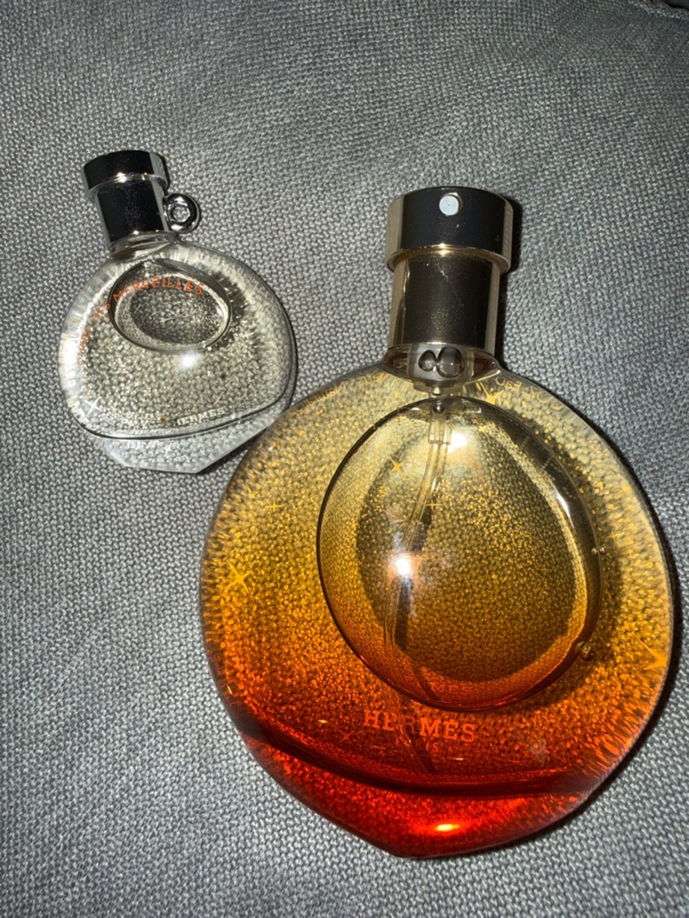 Hermes Elixir Des Merveilles 1.6 Fl oz & l’ombre des merveilles 0.25 Fl oz